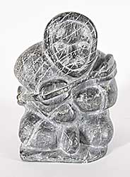 #1010 ~ Amittu - Untitled - Fisherman Caught in Net #1010 ~ Amittu - Untitled - Fisherman Caught in Net