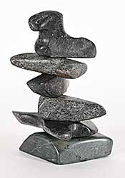 #1020 ~ Arluk - Untitled - Inukshuk Bird Tower #1020 ~ Arluk - Untitled - Inukshuk Bird Tower