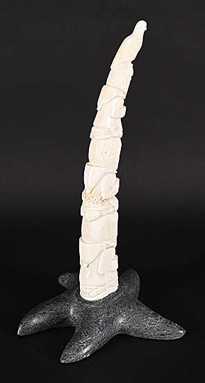 #1096 ~ Karlik - Untitled - Tusk Totem