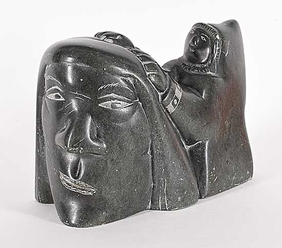 #1111 ~ Kudluk - Picking White Hair or Louse from Mother's Head is Greatest Pleasure for Her