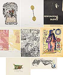 #1308 ~ Bates - Untitled - Seven Prints Plus a Poster #1308 ~ Bates - Untitled - Seven Prints Plus a Poster